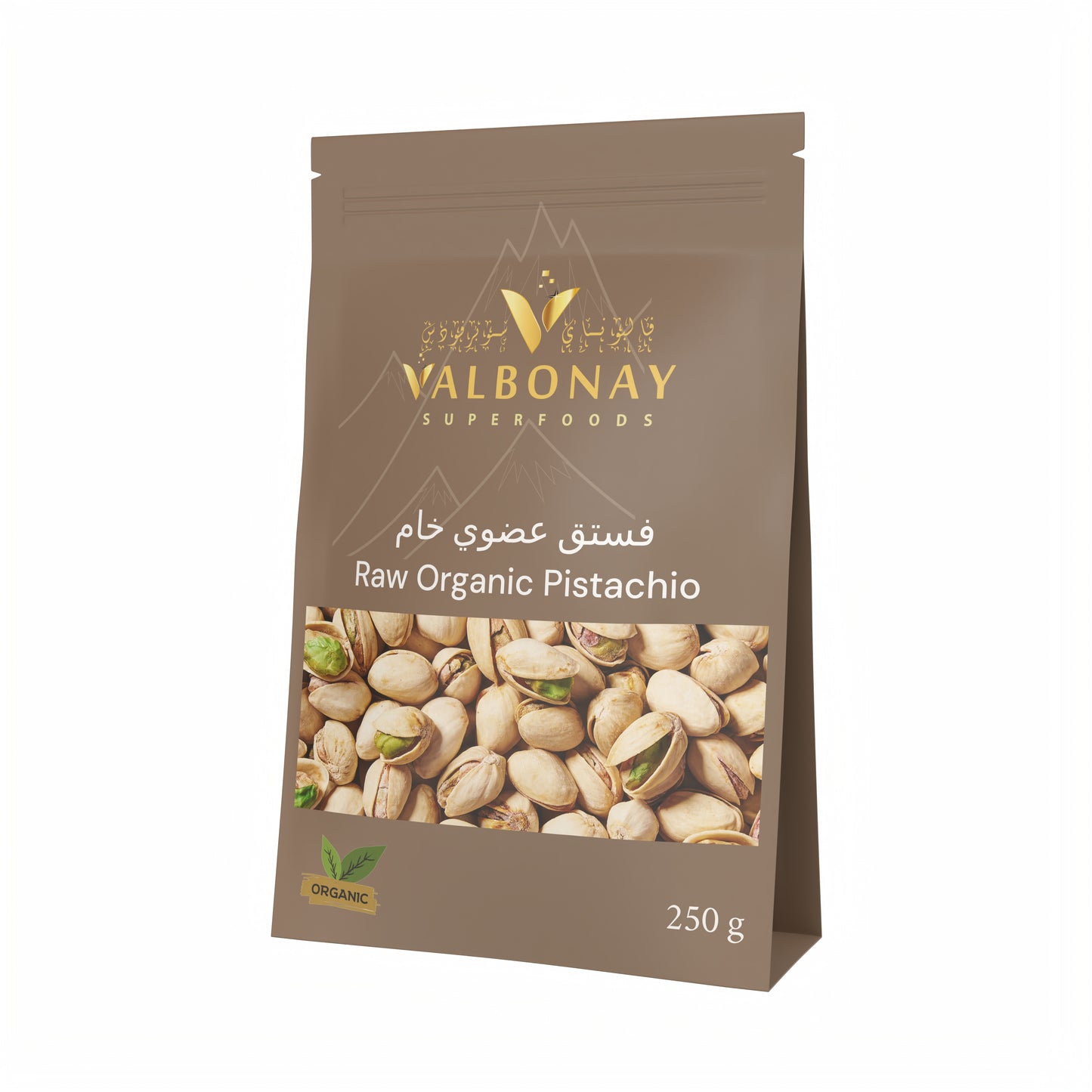 Raw Organic Pistachio (250g)